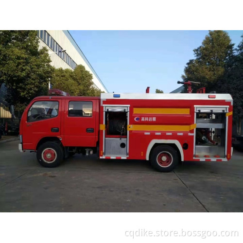 Dry Powder Water Combined Fire Truck